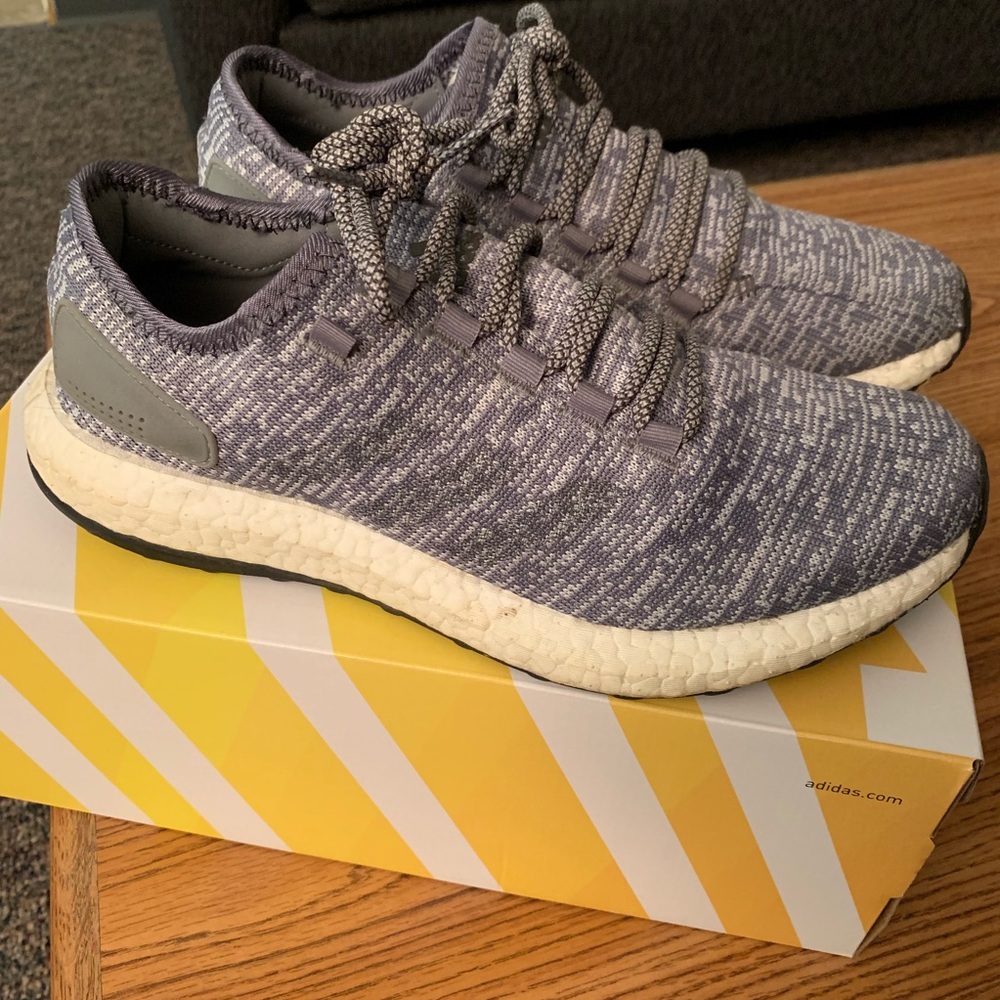 Adidas Pureboost, gray, size 9